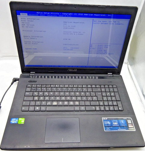 Asus r704v notebook - notebook*ohne, ram