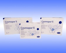 3er Set Cosmopor E steril, Wundpflaster/Wundverband 7,2 x 5cm, 10 x 8cm, 15 x8cm