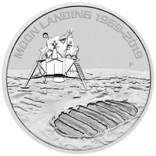 1 Dollar 50th Anniversary Moon Landing Mondlandung Australien 1 oz Silber 2019