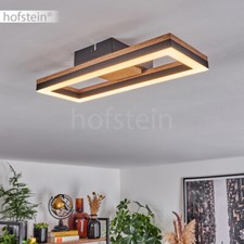 Holzoptik LED Wohn Schlaf Zimmer Lampe Decken Leuchte Flur Beleuchtung modern