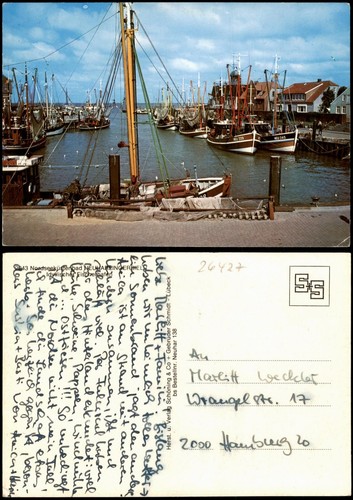 Ansichtskarte neuharlingersiel - ansichtskarte,