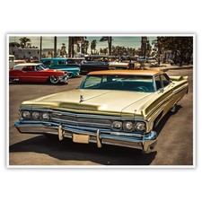 Fahrzeug Auto A4 Kunstdruck