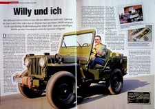 Oldtimer Markt 3186) Jeep Willys M38 Restaurierung - ein interessanter Bericht a
