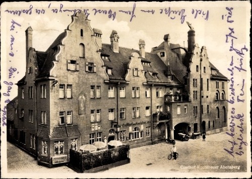 Postcard abensberg der - abensberg, an
