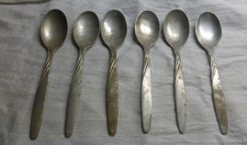 6Teile DDR Alekto Alu Besteck