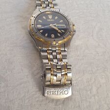 Seiko SQ100 Taucheruhr 7N43-8210 Quartz Saphir Glas Armbanduhr Uhr Herren