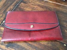 Goldpfeil sport grosse Geldbörse Portemonnaie bordeaux gebraucht top Rarität