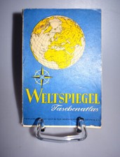 Weltspiegel Taschenatlas 1955, Verlagsanstalt List & von Bressendorf ,Atlas