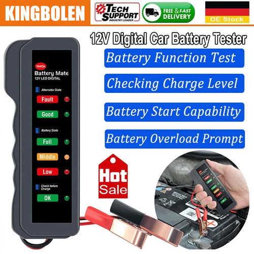 Bm310 batterietester 12v - batterietester,