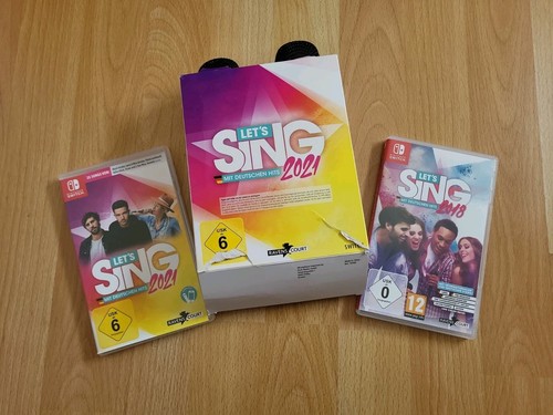 Switch let sing 2021 - let's,
