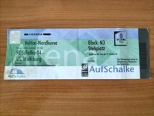 Sammler Ticket 01/02 Schalke