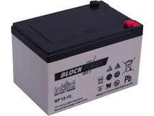 Gerätebatterie intAct Block-Power BP12-12 +16.65€ Pfand wartungsfrei
