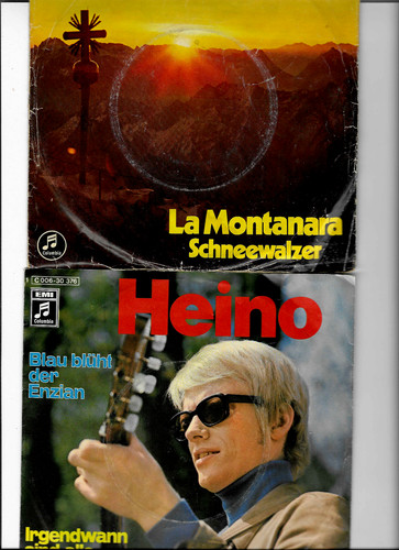Heino konvolut singles - 7,