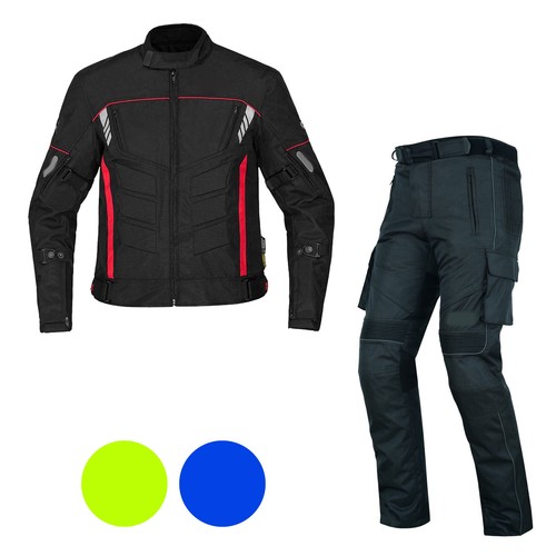 Motorradkombi aus textil - motorradkombi, –