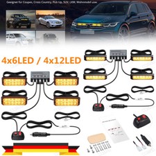 4x Frontblitzer LED Blitzlicht