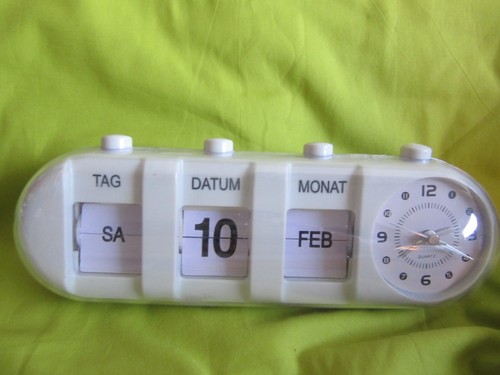 Klappzahlen kalender mit - kalender,