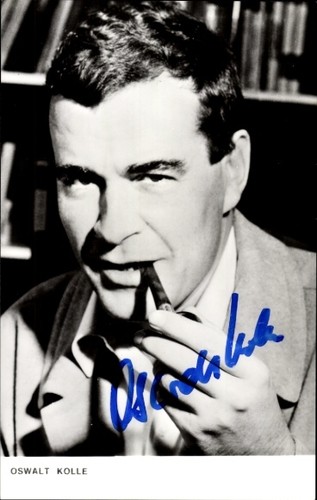 Schauspieler oswalt kolle - ak,