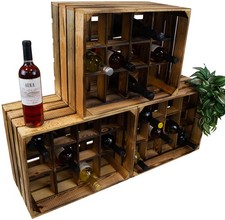 3 Stück Flaschenregal Henry