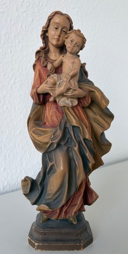 Holzfigur madonna mit - holzfigur, „madonna