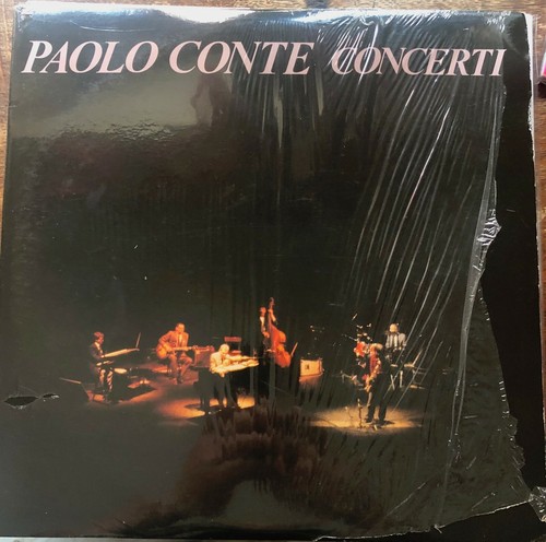 Paolo conte concerti 2xlp rare - concerti,