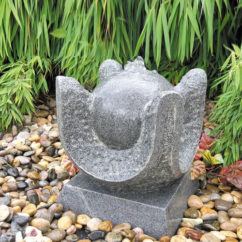 Wasserspiel guan 45cm granit - guan,
