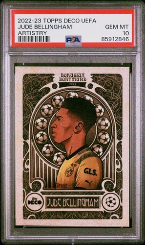 Topps deco jude bellingham psa - bellingham,