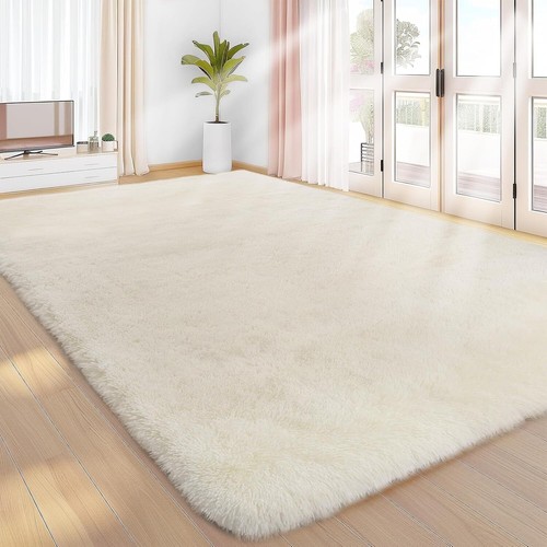 Flauschige teppich langflor - flauschige,