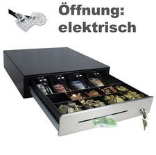 Kassenschublade RJ11/12 Kassenlade öffnet elektrisch B:410xL410 Geldschublade