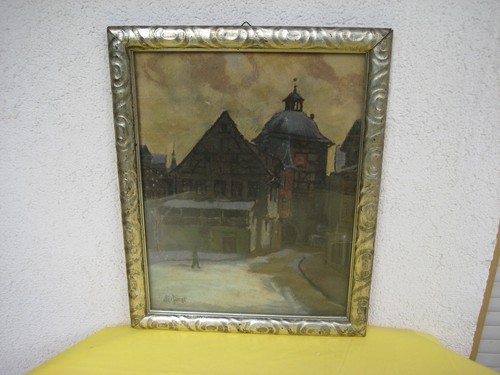 Pastell gemälde alt - gemälde, esslingen