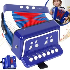 Akkordeon Ziehharmonika Blau