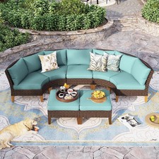 Poly Rattan Sitzgruppe Lounge