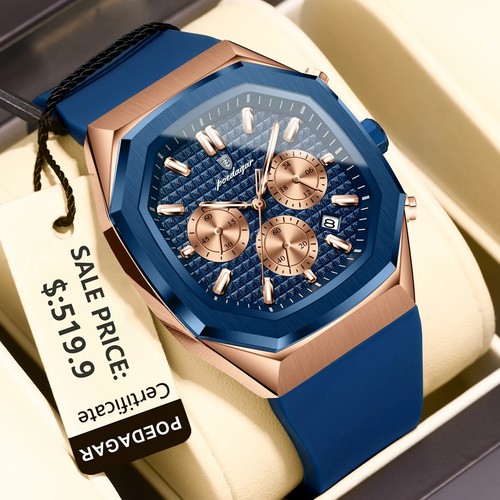 Herrenuhr mit silikonarmband - mit,