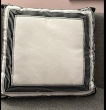 Versace Sofakissen in Weiß Schwarz 