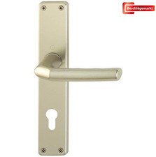 Hoppe Türdrücker Birmingham Langschild PZ Alu F2 Türgriff Drückergarnitur