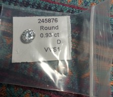 CVD Diamant - 0,93  ct. - D -