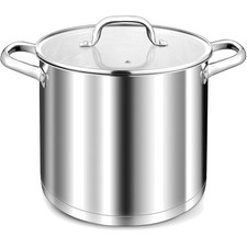 Kochtopf, Edelstahl, 10L