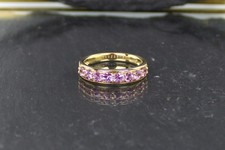 Saphir-Goldring, 375er