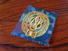 Deutsches Sportabzeichen Gold - gestickt auf Flecktarn DSB Form Orden Bundeswehr