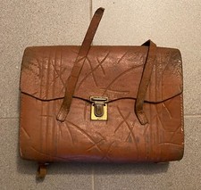 50er Jahre Ledertasche