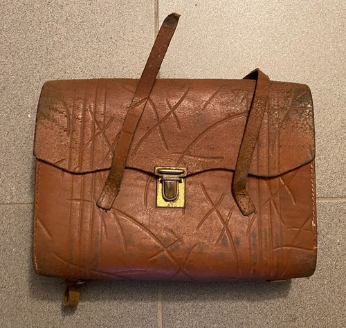 50er jahre ledertasche - 50er,