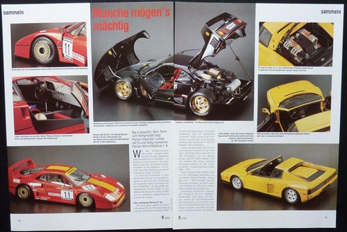 Ferrari testarossa und - 40, gt