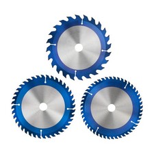 3tlg HM Kreissägeblatt 165mm x 20mm Hartmetall Sägeblatt für Holz 24/40/48 Zähne