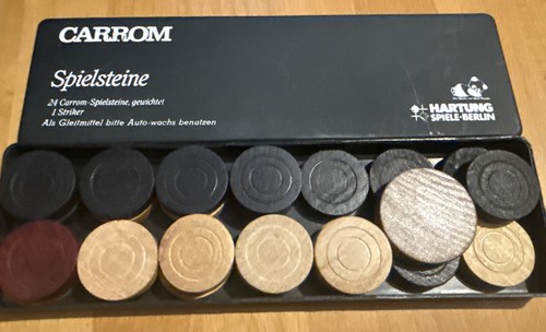 Carrom spielsteine set - carrom, 24
