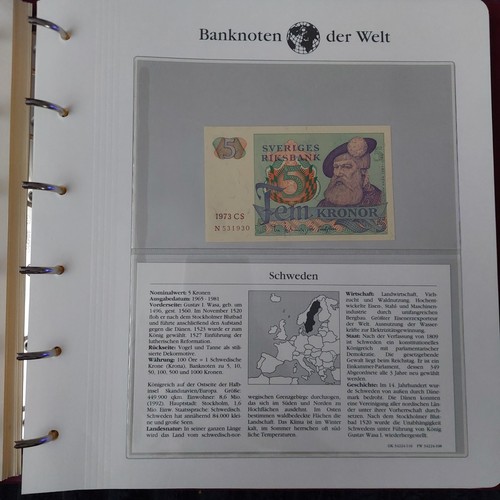 Banknoten der welt schweden - der,