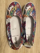 Semler SELECT exklusive Leder Sneaker Größe 41,5 (UK 7,5) Paisley