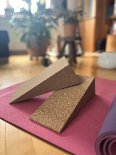 Squat wedges aus kork - kork,