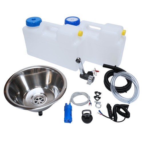 12v camping spüle rund - 12v,