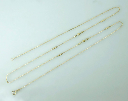 Halskette americ gold - halskette,, americ-gold-double