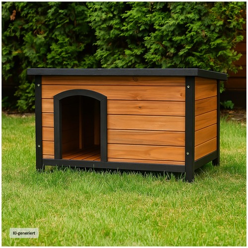 Robuste hundehütte mit - hundehütte,