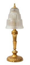 Art Deco Lampe Nachttischlampe